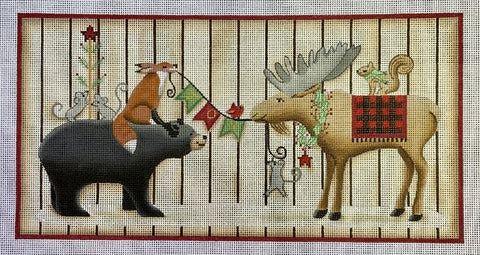 Hanging the Garland