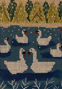 Seven Swans a Swimming (Kaley Alie Art)