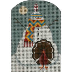 Thanksgiving Snowman