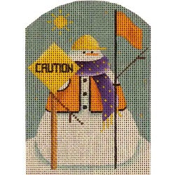 Construction Snowman