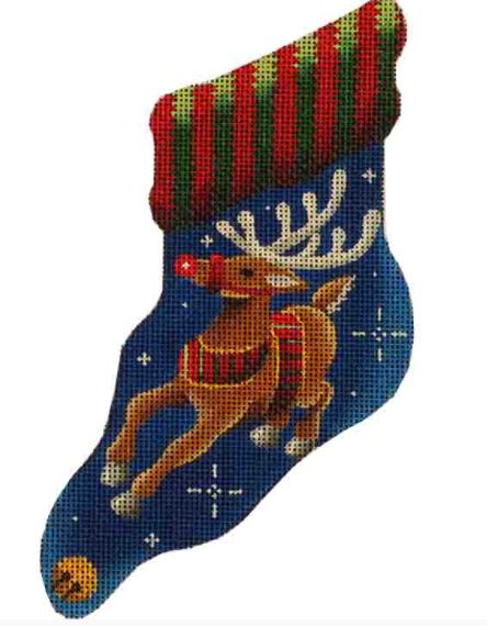 Reindeer Mini Sock