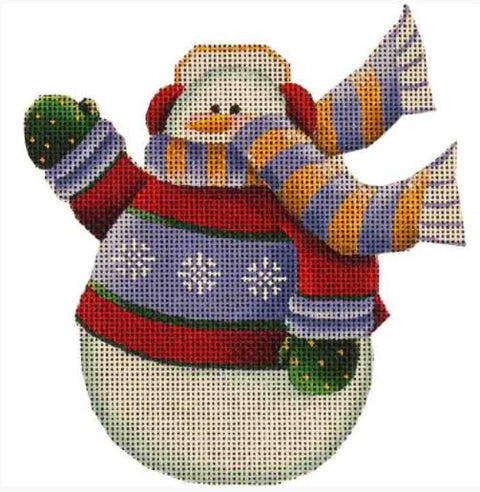 Red Snowman