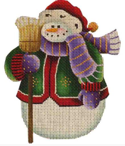 Green Snowman