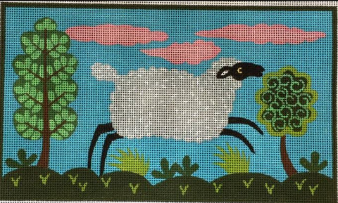 Sheeps in the Meadow