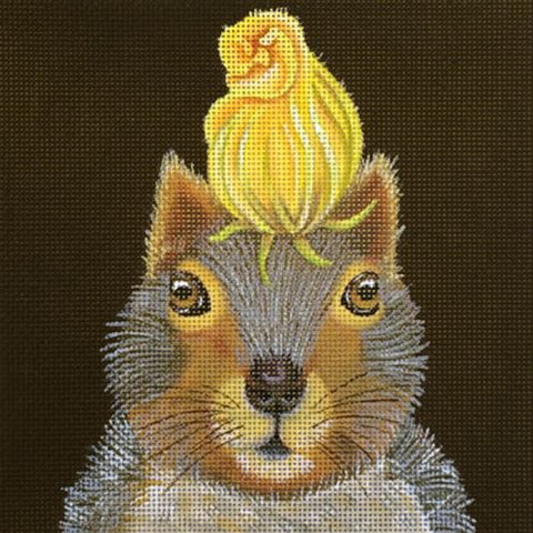 Squash Blossom Squirrel