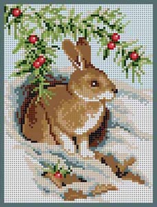Bunny in the Snow