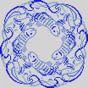 Fish Wreath