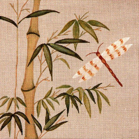 Dragonfly in Bamboo