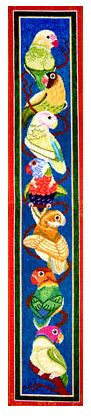 Lovebird Bellpull