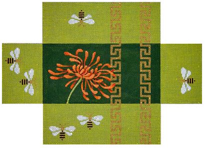 Oriental Mum and Bees