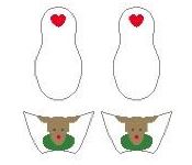 Reindeer Slippers