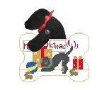 Playing w/Black Lab