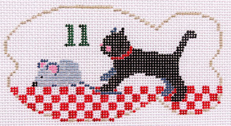 Meowy Christmas - 11 Pussys Pouncing