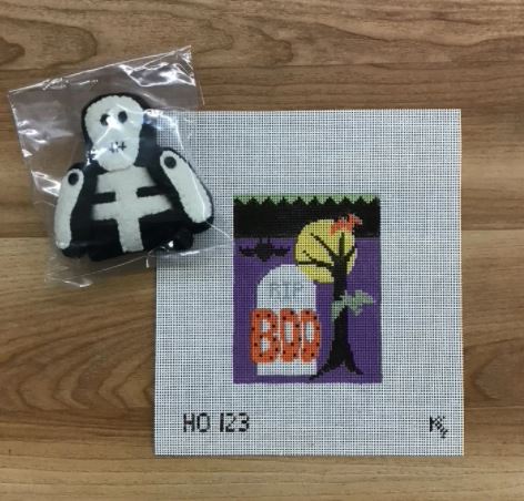 Graveyard Treat Bag w/Skeleton