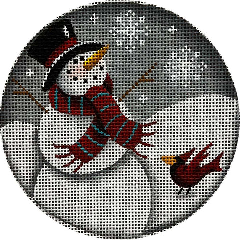 Gray Snowman (Rebecca Wood)