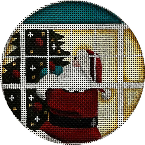 Teal Santa (Rebecca Wood)