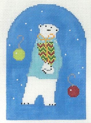 Polar Bear/Blue Sweater