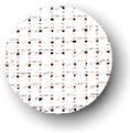 Aida 14ct (Zweigart) - 59in wide - White