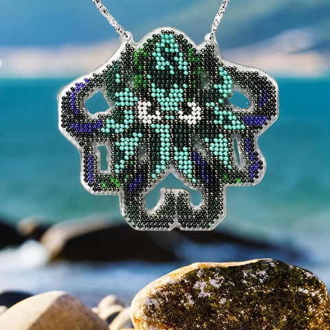 Bead Embroidery Kit - Octopus (Wonderland Crafts)