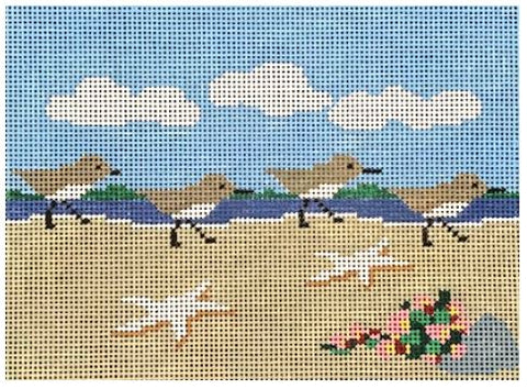 Sandpipers Pillow