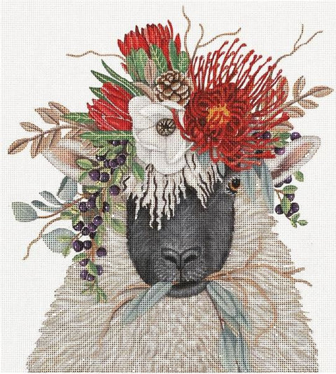 Floral Sheep