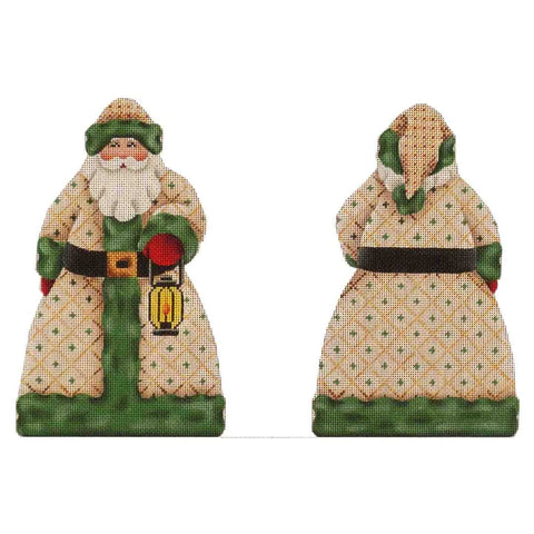 Green Santa Topper