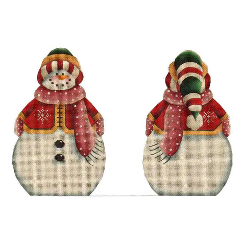 Red Snowman Topper