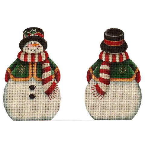 Green Snowman Topper