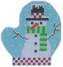 Petite Snowman Mitten