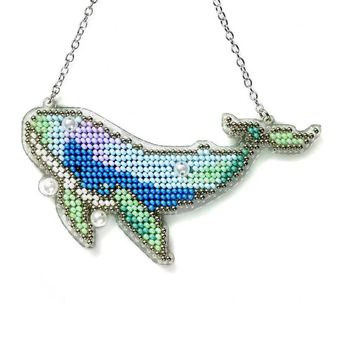 Bead Embroidery Kit - Whale (Wonderland Crafts)
