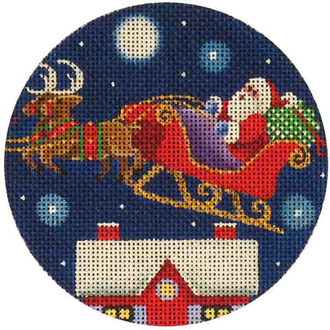 Santa and Reindeer