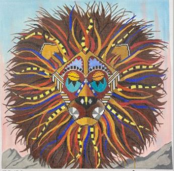 Tribal Mask - Lion