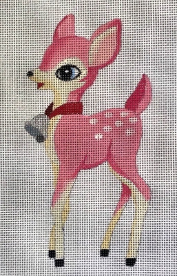 Left Pink Reindeer