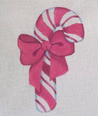 Pink Candy Cane Ornament