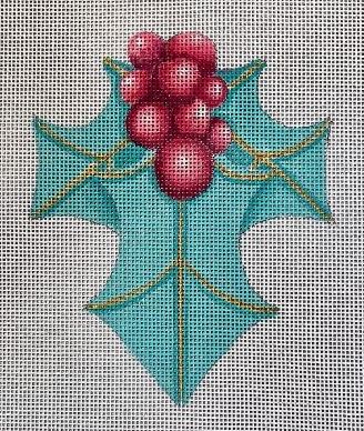 Teal/Holly Berries