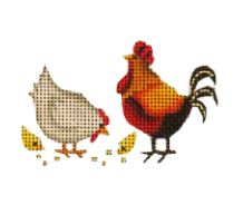 Mini Nativity - Chickens