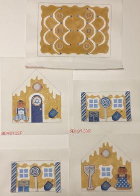 Hanukkah House Cookie Calendar (Rachel Donley)