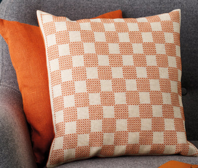 Rhombuses & Squares Pillow (Permin)