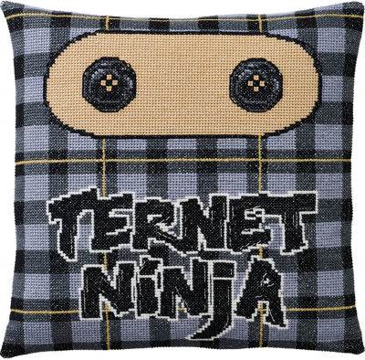Checkered Ninja Pillow (Permin)