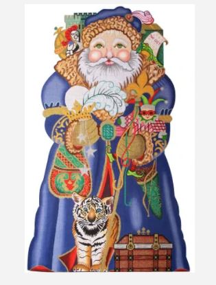 Purple Santa
