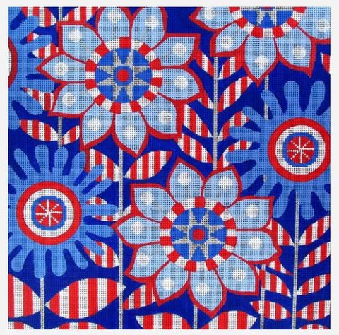 Planted Pinwheels RWB