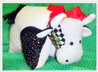Farm Cow Pillow Pal