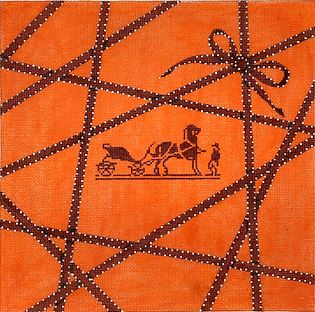 HermÃ¨s Bolduc Ribbons w/CalÃ¨che Logo