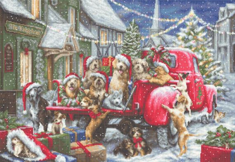 Puppies Christmas