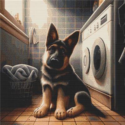 Helping? German Shepherd