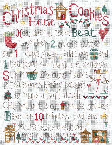 Christmas House Cookies - Gail Bussi