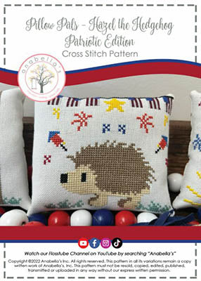 Hazel the Hedgehog Patriotic Edition