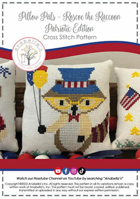 Roscoe the Raccoon Patriotic Edition
