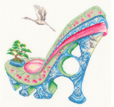 Shoe Art - Osaka Spring