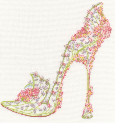 Shoe Art - Wedding Slipper